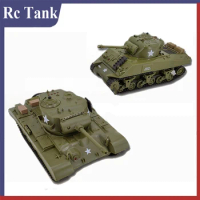 1/30 Henglong Rc Tanks Sherman Vs Pershing Infrared Battle Tanks 2.4ghz Rc Battling Panzer Remote Control Model Tank Boys Gift