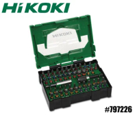 HIKOKI Slotted Phillips Spline Bit (60PCS) Multi-function Screwdriver Bit Set 797226