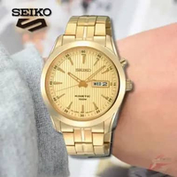 SEIKO SMY106 Seiko Kinetic SMY106P1 Gold 44 mm Original Garansi Resmi Jam Tangan Pria