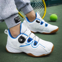 New Luxury Badminton Shoes Kids Light Weight Badminotn Sneakers Boys Girls Comfortable Tennis Shoes Anti Slip Tennis Sneakers