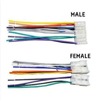 Soket Audio Head Unit Mobil Kabel Soket Male Female Unit Oem Toyota male