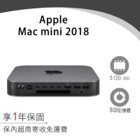 Apple Mac mini 2018 3GHz六核i5處理器 8G記憶體 512G SSD (A1993)