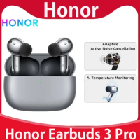 Brand original HONOR Earbuds 3 Pro Dynamic Active Noise Cancellation TWS Earphones Bluetooth Wireless 5-Minute Charge Headphones