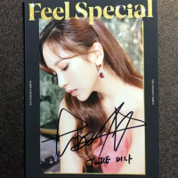 hand signed TWICE MINA autographed photo FEEL SPECIAL 5*7 092019N2