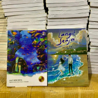 PAKET 2 NOVEL / LAUT BERCERITA / LANGIT SENJA