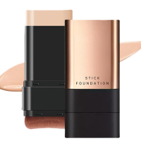 2 in 1 Anti-Wrinkle Foundation Stick Korean Flawless Foundation Stick Hydrating Lightweight Foundati