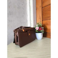 Tas Kulit Papillon Bandung K3480 24x15 Cm Asem