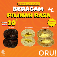 [PROMO] ROTI MACAN / SOFT SOURDOUGH | Belgium Chocolatte | Creamy Vanilla | Cheesy Raisin - ORU Indo