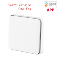 Smart Version Xiaomi Mijia Wall Switch Single/Double/Three Open Control Switch For Light Remote Cont