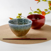 【DAIDOKORO】日本製頂級美濃燒陶瓷碗13.5 cm*2入(湯碗/飯碗/碗盤/餐具/餐碗/丼飯碗)