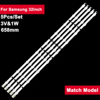 5pcs Tv Led Bar Backlight Strip for Samsung 32inch UE32F5500AW UE32F5700AW UE32F5000AK HF320BGS-V1LK315D3HA9K UE32F5000