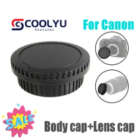 Rear Lens Cover+Camera Body Cap Protect Plastic for CANON EOS 1DS Mark II III IV 1DC 1DX 5D 6D 7D 10D 20D 30D 40D 50D