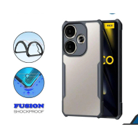 Case Xiaomi Poco F6 5G Mi Casing Fusion Armor Hard Anticrack