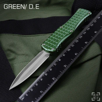 HERA Delta Knife Micro OTF Tech Tactical Knives D2 Blade CNC T6 Aluminum Alloy EDC Self Defense Militay Combat Pocketknife