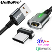 QC 3.0 3A Magnetic Fast USB Type C Data Sync Charger Cable for Chuwi Hi9 Pro , Hi10 Plus, Vi10 Plus ,Hi10 Pro, Vi8 Plus, Hi8 Pro