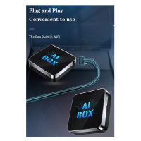 Ingrid กล่อง CarPlay AI Android 13 5Ghz WiFi Bluetooth Android Auto อะแดปเตอร์ CarPlay ไร้สาย 2G+32G