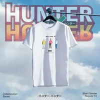3Second X HunterxHunter T-Shirt Short Sleeve Regular Fit Cotton Umori 041225 XXL