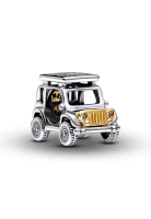 PANDORA Pandora 14k Gold Plated Two-tone Adventure Car Charm