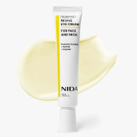 ครีมบำรุงรอบดวงตา NIDA Revive สำหรับใบหน้าและลำคอ (40mL) / โซลูชันโปรไบโอติก เรตินาล เปปไทด์ / ริ้วร