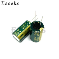 2pcs Electrolytic Capacitor 400V100UF 400V 100UF 18X25 18X30 mm High Frequency Low ESR Aluminum Capacitors
