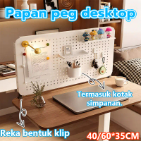 Wall Pegboard Organizer pegboard wall shelf Desktop Storage Pegboard rak bertingkat