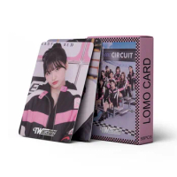 55pcs/set Kpop TWICE Lomo Cards Photo Album The Feels High Quality HD Photocard Nayeon Jeongyeon Sana Jihyo Momo Fans Gift