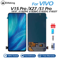 For Vivo V15 Pro 1818 / X27 V1829A/ S1 Pro V1832A V1832T LCD Display Touch Screen Digitizer Assembly Replacement with Glue Tools