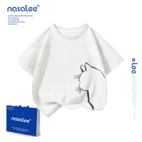 พร้อมส่ง. NASA Lee สินค้าใหม่! เสื้อยืดแขนสั้นสำหรับเด็ก NASA สบายและนุ่ม ผ้าฝ้ายแท้ 100% เสื้อเด็ก