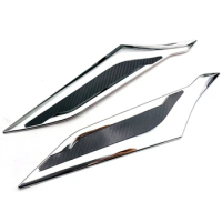 For Toyota Raize 2020 Car Accessories ABS Chrome Front Head Light Headlight Lamp Cover Trim Molding Frame