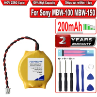 HSABAT 200mAh Battery for Sony MBW-100 MBW-150 Watch PD2430