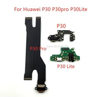 1pcs New USB Charging Port Charger Base Connector Soft Cable For Huawei P30 Pro P30pro P30 Lite P30Lite Replace Part