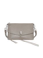 กระเป๋าสะพายไหล่ Darren Top Zip สีDEEP TAUPE