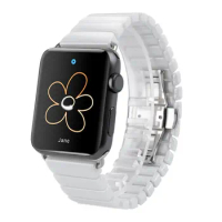 2018 Ceramic band for Apple Watch 38mm 42mm Smart Watch Band Link Bracelet Ceramic for Apple iwatch Series 5 4 3 2