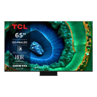 TCL 65型  65C855  4K  TV 量子智能連網液晶顯示器 含桌上安裝