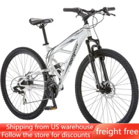 21- Speed Rear Adult Bicycle for Men Men and Women Road Bike Aluminum Frame Full Suspension Mountain Bike Cycling Freight free