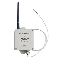 Wireless Temperature Monitoring with PT100 Probe 200°C High Temperature Sensor Lora