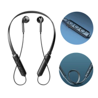 Wireless Headphones Magnetic Sports Earphones Long Standby Headset Bluetooth 5.0 Neckband Earbuds Semi-in Ear