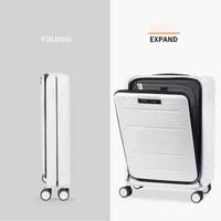 Koper Kabin & Bagasi PP011 Koper Lipat 24 White