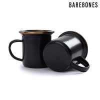 Barebones CKW-344 迷你琺瑯杯組 Enamel Espresso Cup / 炭灰 (兩入一組)