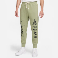 【NIKE 耐吉】JA Standard Issue Dri-FIT 男款 綠色 籃球 運動 長褲 FN2995-386