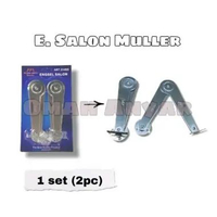 1 PASANG Engsel Sikutan Salon Pintu Jendela Muller 9"