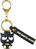 【震撼精品百貨】Bad Badtz-maru_酷企鵝~日本三麗鷗sanrio 酷企鵝立體矽膠造型鑰匙圈-嬰兒*18241