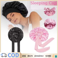 Bonet Rambut Silk Hair Bonnet Hair Cap Satin Hair Bonnet Silk Premium Hair Bonnet