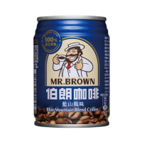 【伯朗咖啡】藍山風味咖啡240mlx24入/箱(有糖)