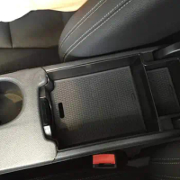 Car Plastic Glove Armrest Box With Cushion for Mercedes benz CLA W117 C117 GLA A B Class A180 A250 A260 GLA 200 AMG Accessories