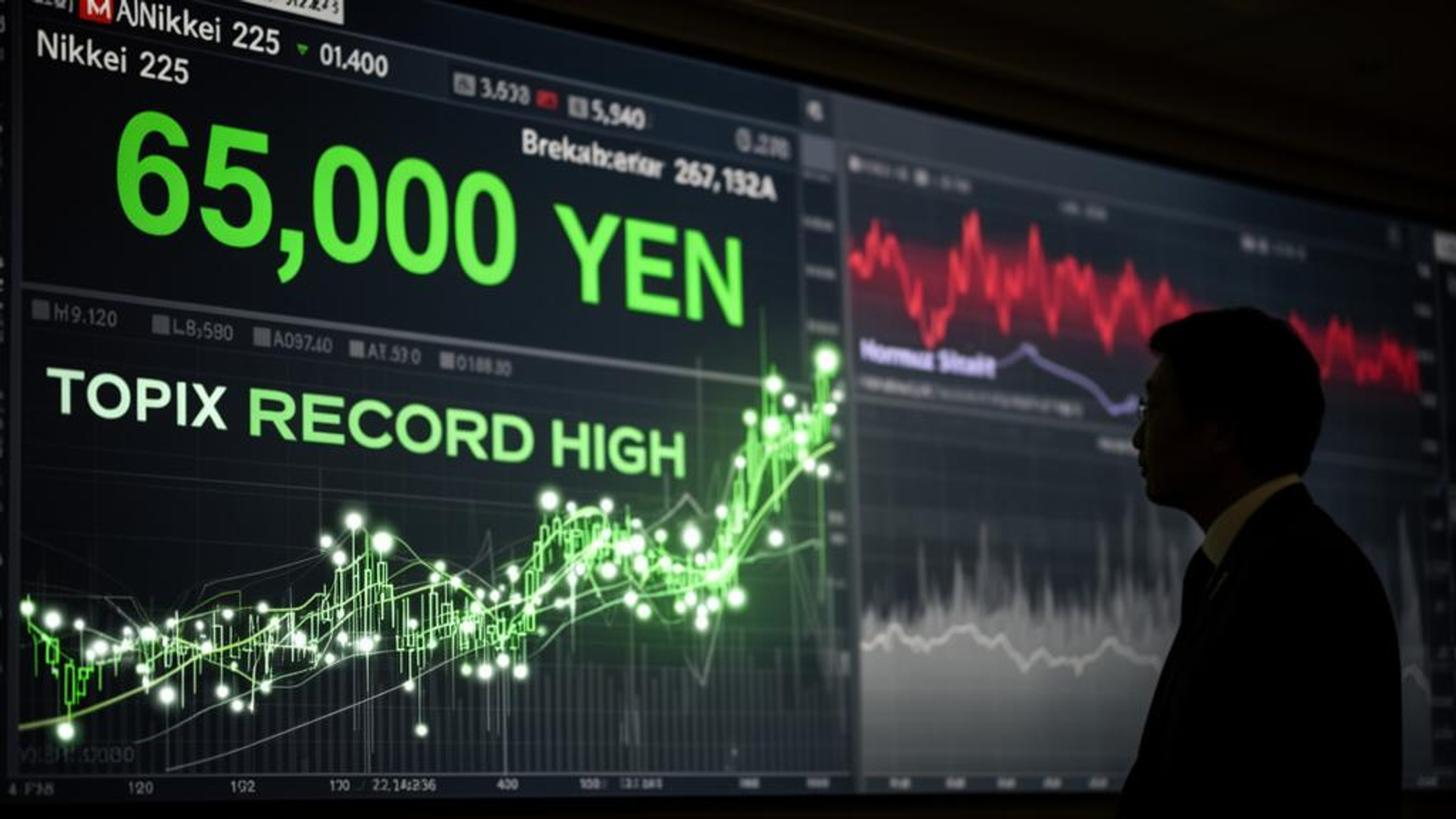 日経平均6万5000円台乗せも二極化鮮明、物色の裾野拡大に注目 — BigGo 