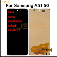 TFT For Samsung Galaxy A51 5G LCD Display Touch Screen Assembly For Samsung A51 A516 A516F A516N Screen With Frame Replacement