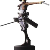 Japense Anime Attack on Titan Mikasa Ackerman 4.5'' Figure Statues PVC Action Figure Collectible Model Toys Doll