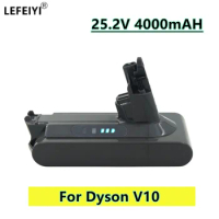LEFEIYI 4000mAh 100Wh Replacement battery for Dyson V10 Absolute V10 Fluffy cyclone V10 SV12 Vacuum Cleaner Battery