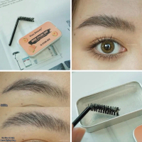 (ใหม่)Kiss Beauty แว็กซ์คิ้ว กันน้ำ ที่เขียนคิ้ว เจลคิ้ว เจลใส แถมฟรีแปรง